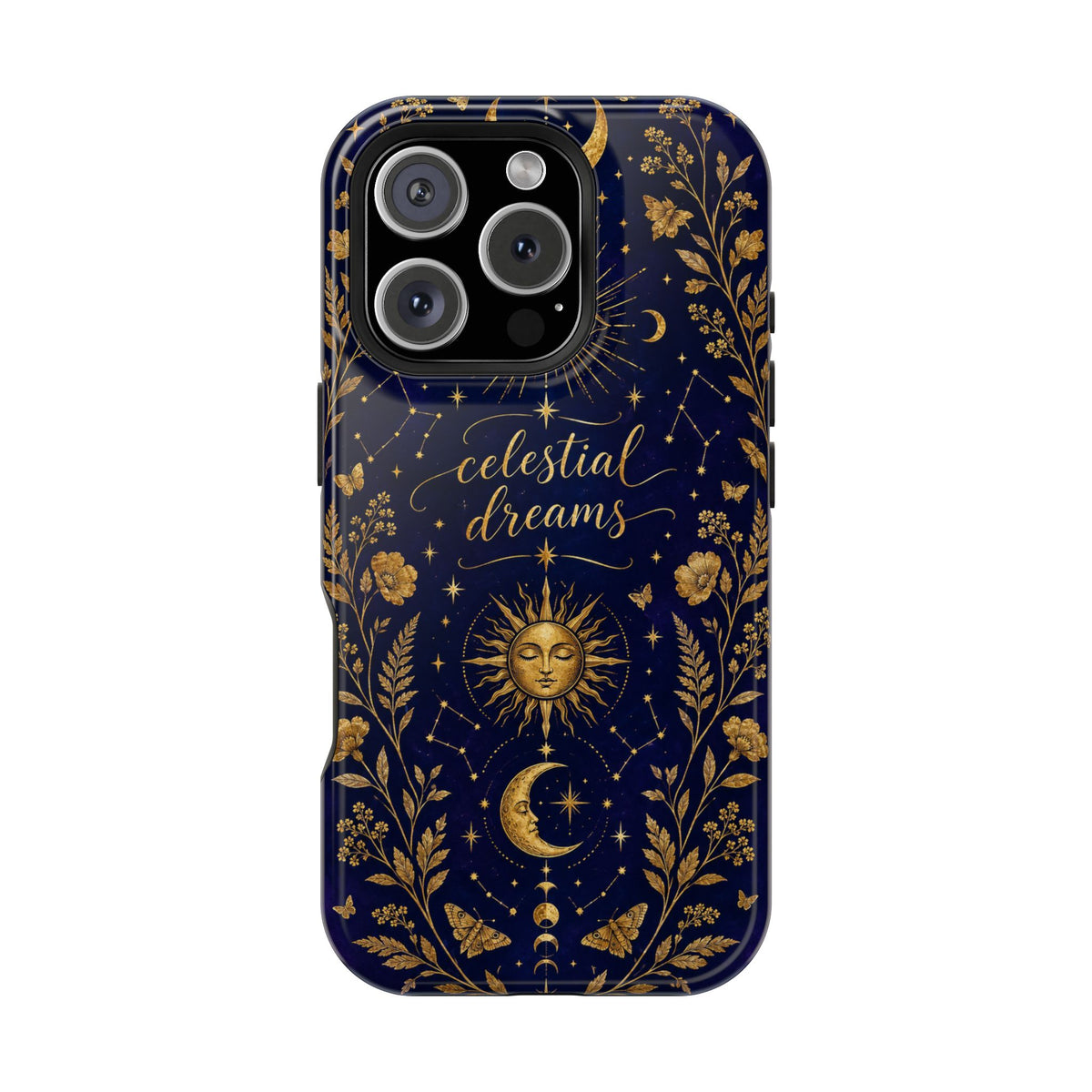 Celestial Dreams Magnetic Phone Case — Impact‑Resistant Night Sky Design