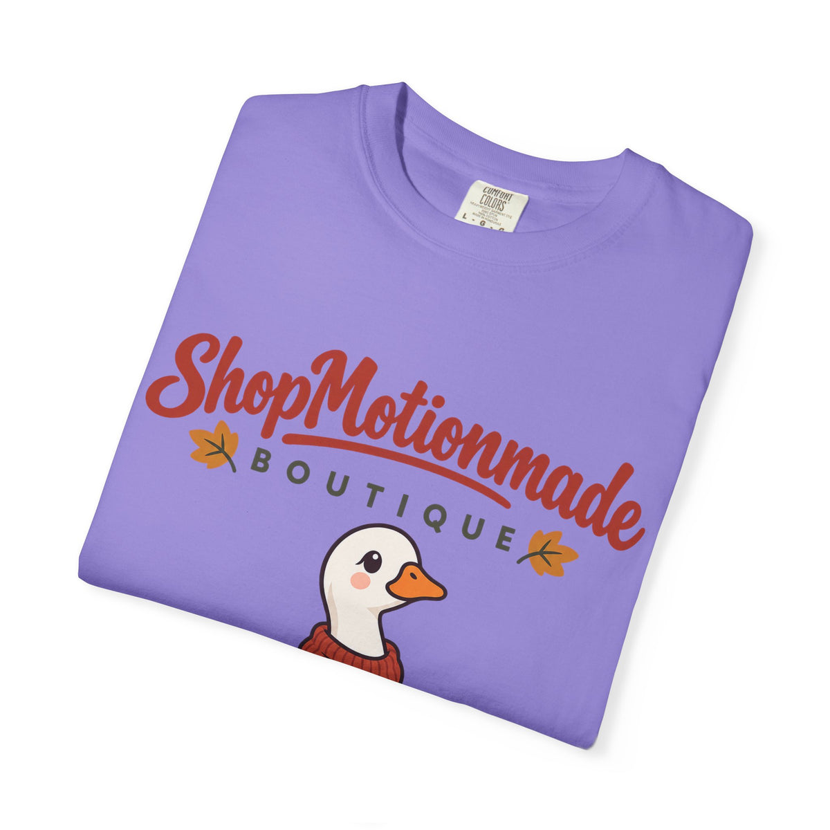 Autumn Goose Boutique T-Shirt — "ShopMotionmade" Cozy Fall Graphic Tee