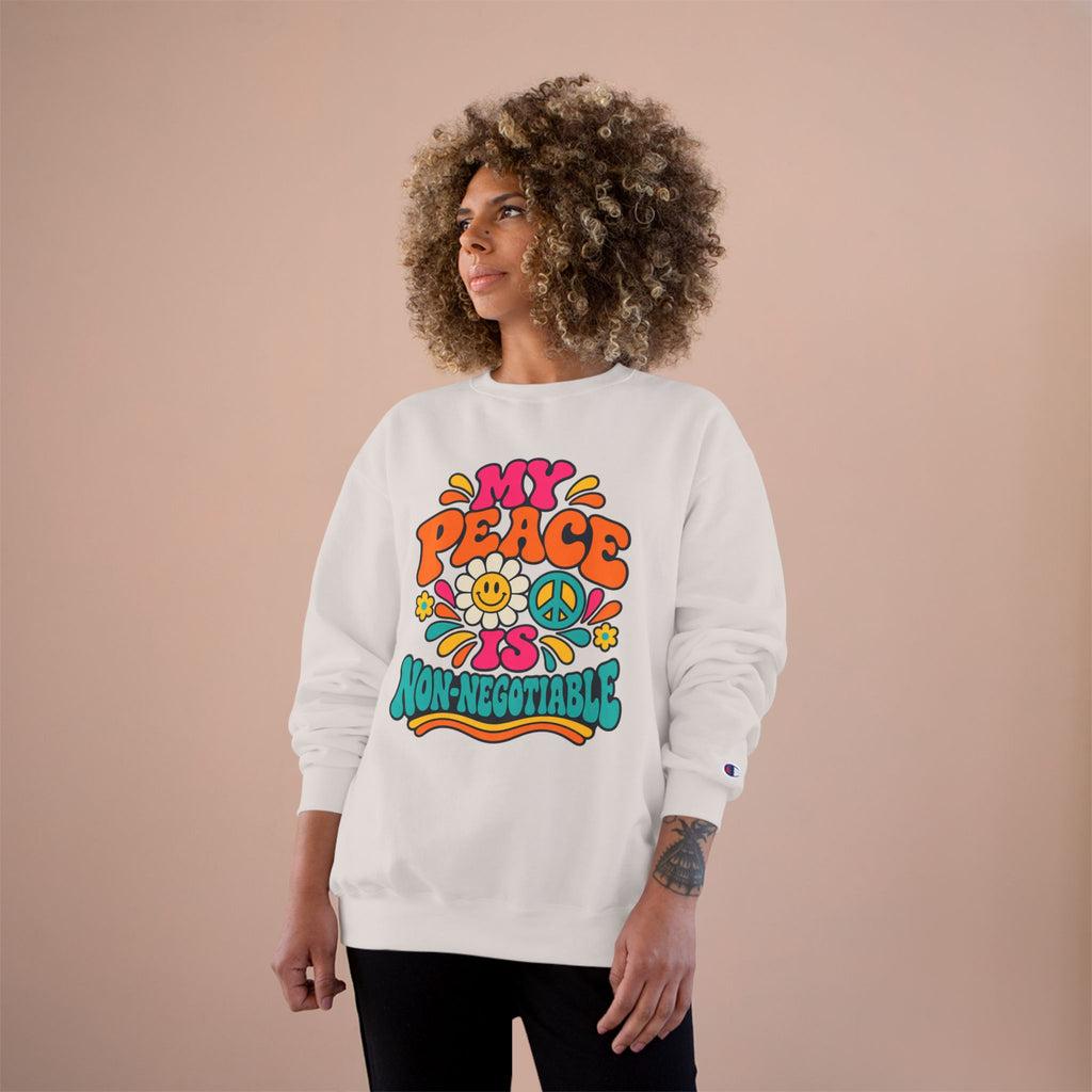 Peace Is Non-Negotiable Sweatshirt
