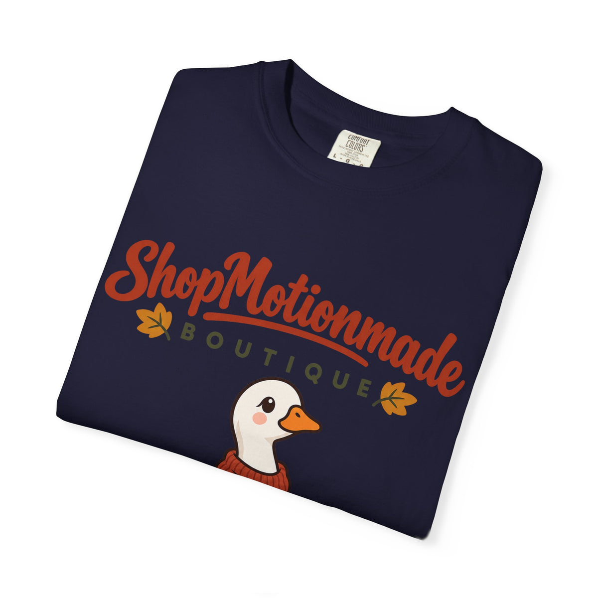 Autumn Goose Boutique T-Shirt — "ShopMotionmade" Cozy Fall Graphic Tee