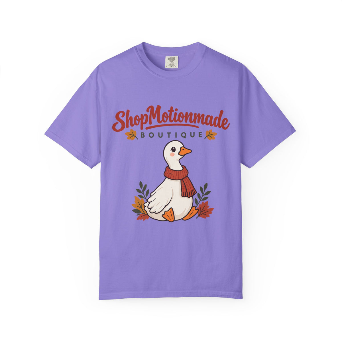 Autumn Goose Boutique T-Shirt — "ShopMotionmade" Cozy Fall Graphic Tee