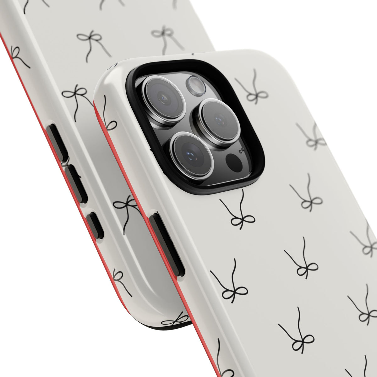 Minimalist Scissors Pattern Tough Phone Case