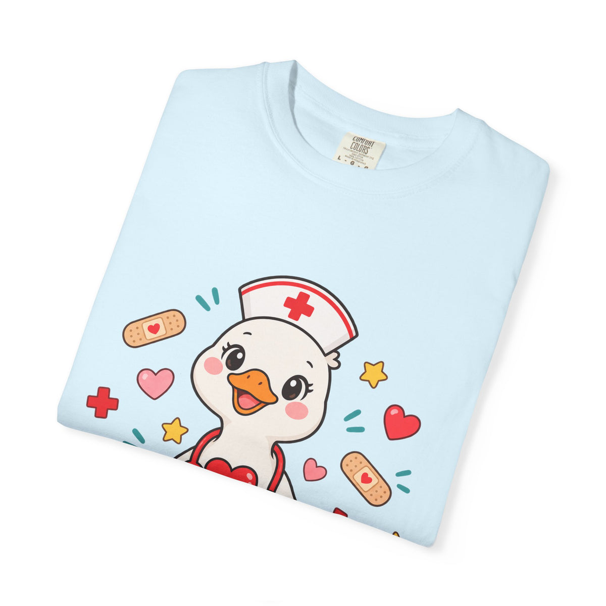 Nurse Duck Heart T-Shirt — Cute Nursing Gift