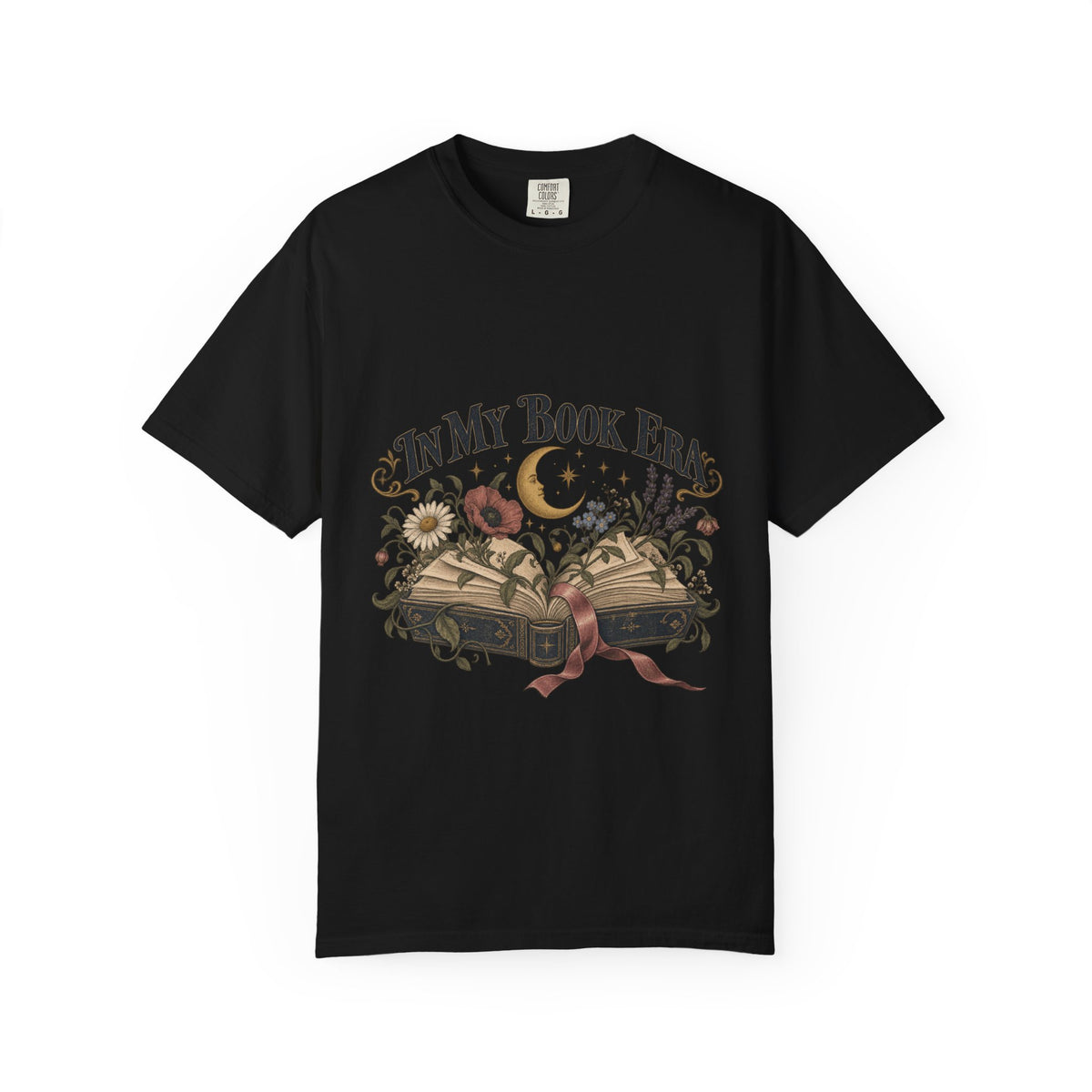 In My Book Era T-Shirt — Vintage Open Book Graphic for Book Lovers