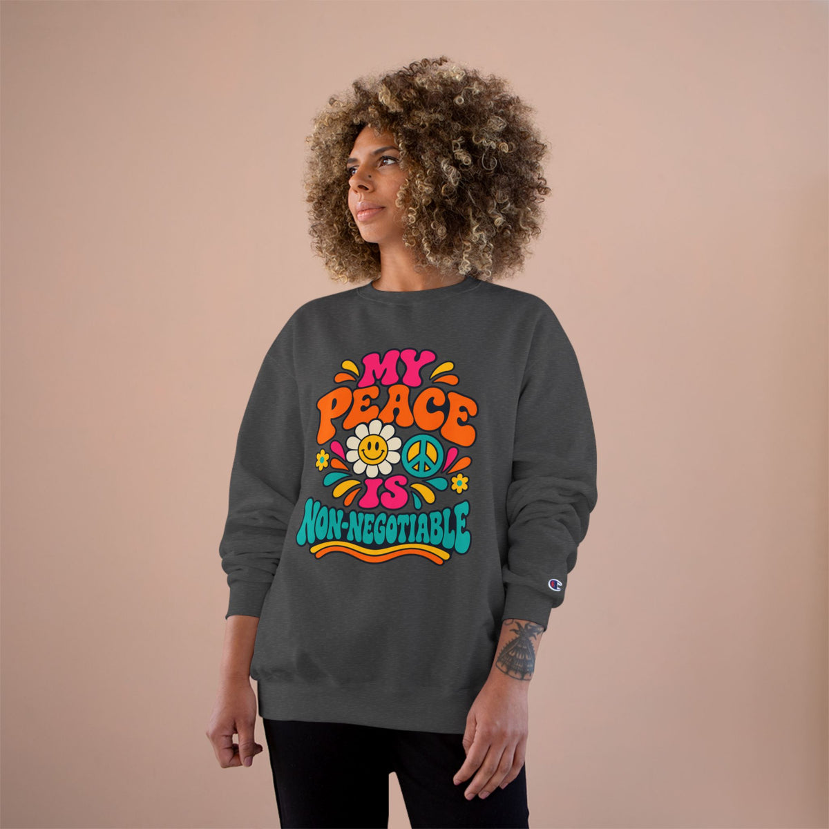 Peace Is Non-Negotiable Sweatshirt