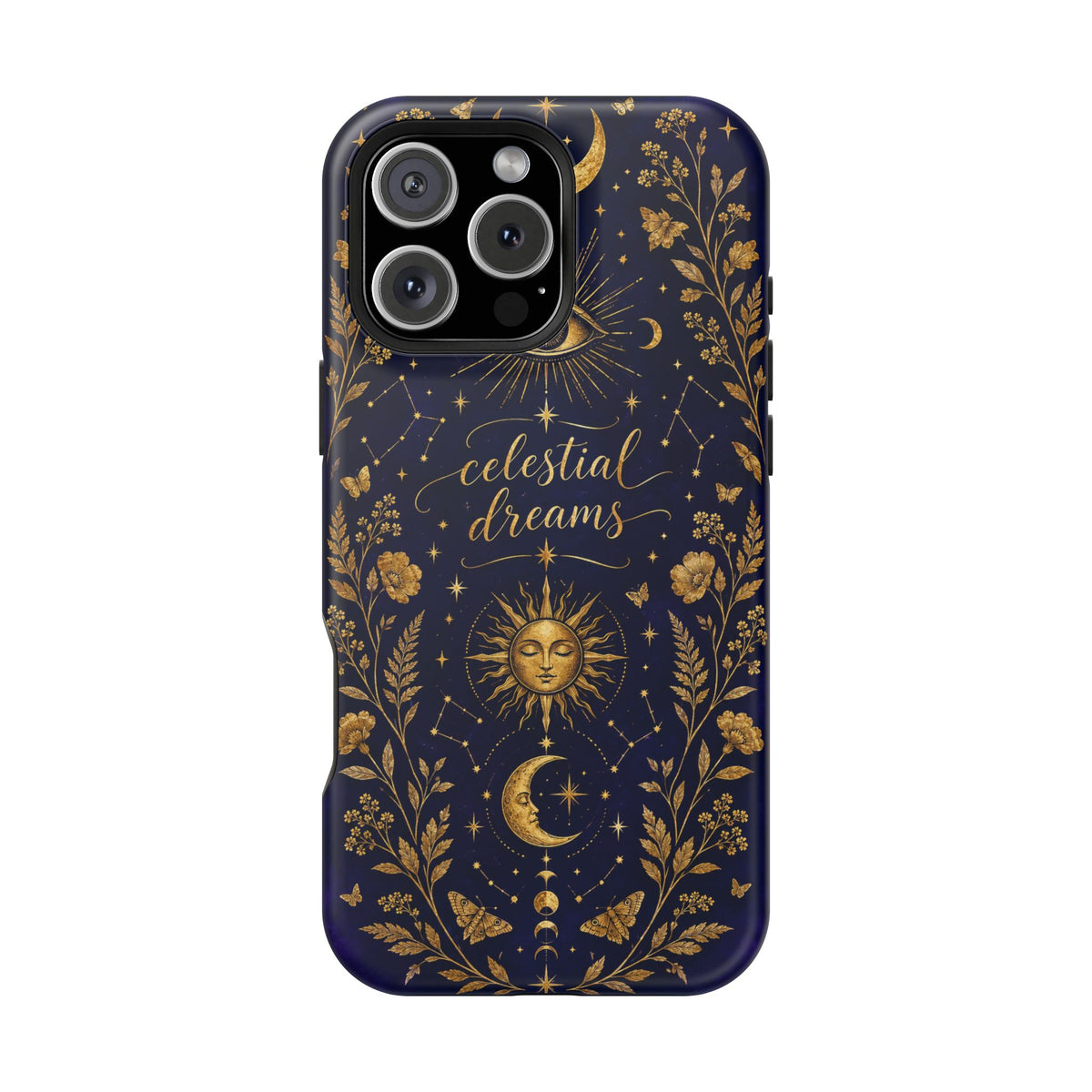 Celestial Dreams Magnetic Phone Case — Impact‑Resistant Night Sky Design