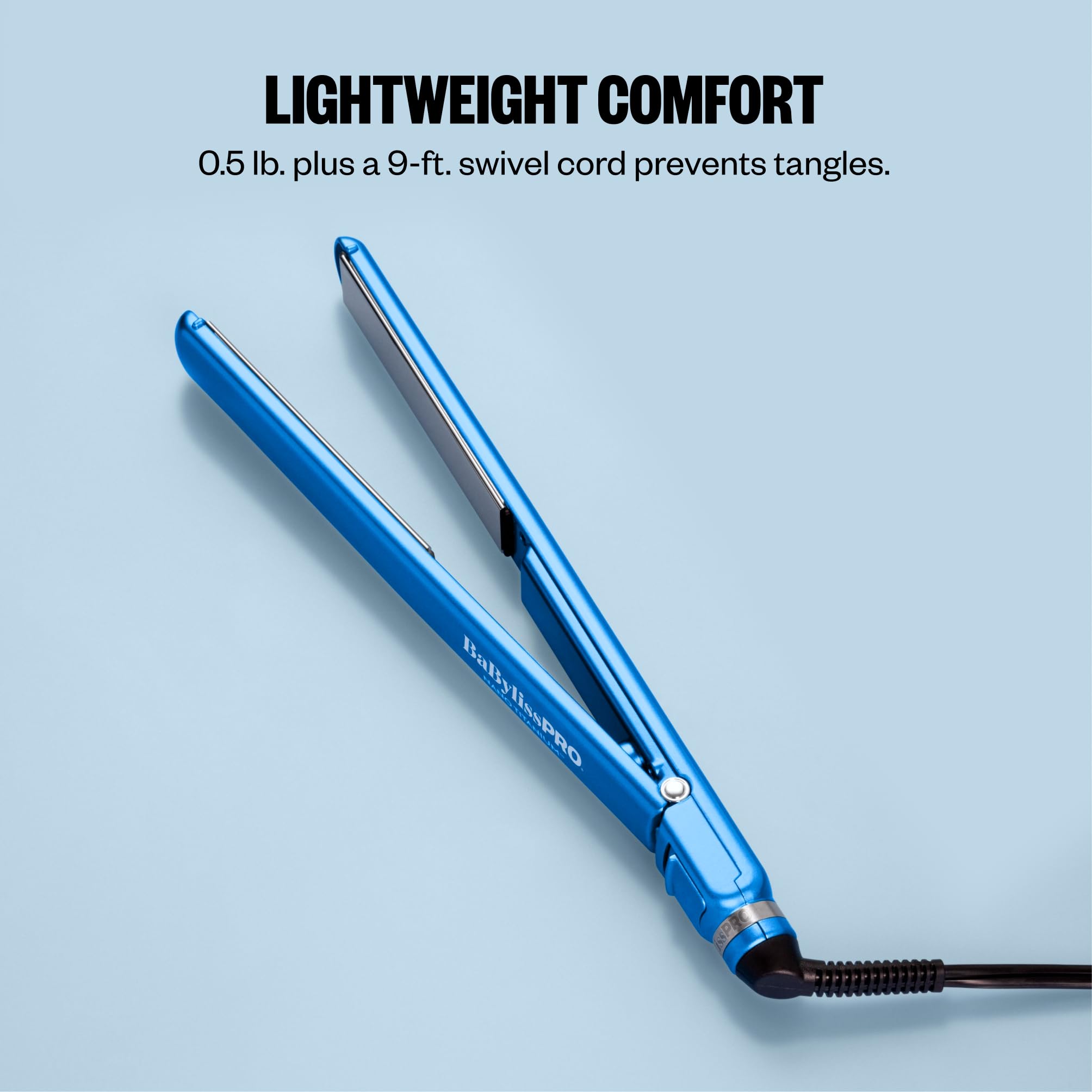 BabylissPRO Nano Titanium Digital Ultra-Thin Hair Straightener