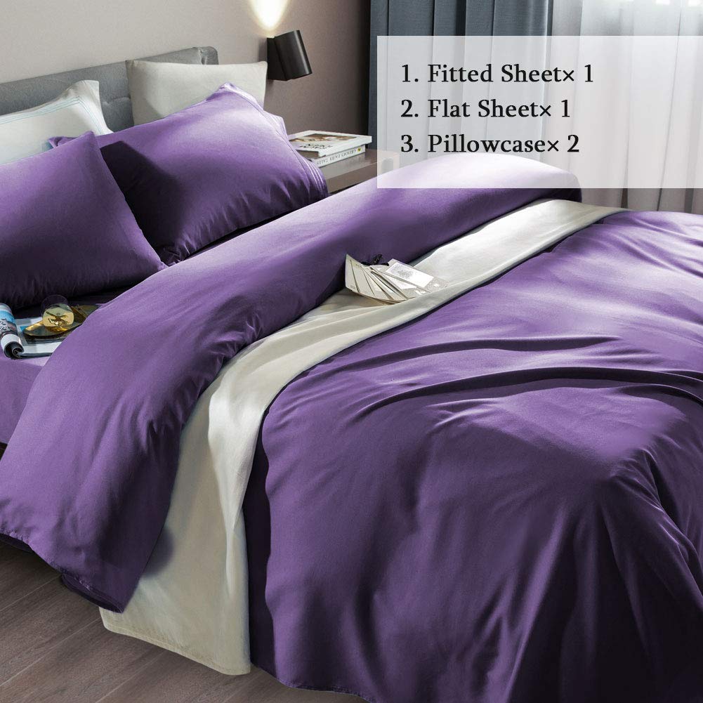 SONORO KATE Bed Sheet Set Super Soft Microfiber 1800 Series Luxury Egyptian Sheets Fit 18-24 Inch Deep Pocket Mattress Wrinkle-6 Piece (Sage, Queen)