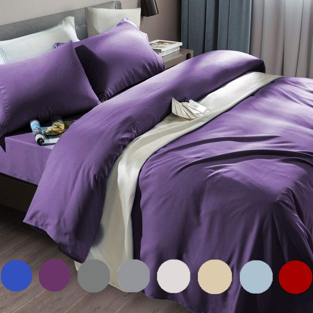 SONORO KATE Bed Sheet Set Super Soft Microfiber 1800 Series Luxury Egyptian Sheets Fit 18-24 Inch Deep Pocket Mattress Wrinkle-6 Piece (Sage, Queen)