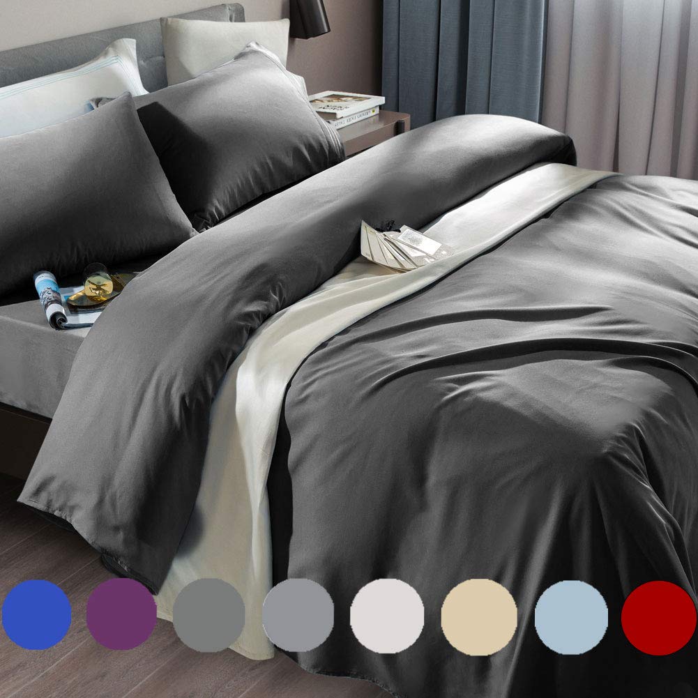 SONORO KATE Bed Sheet Set Super Soft Microfiber 1800 Series Luxury Egyptian Sheets Fit 18-24 Inch Deep Pocket Mattress Wrinkle-6 Piece (Sage, Queen)