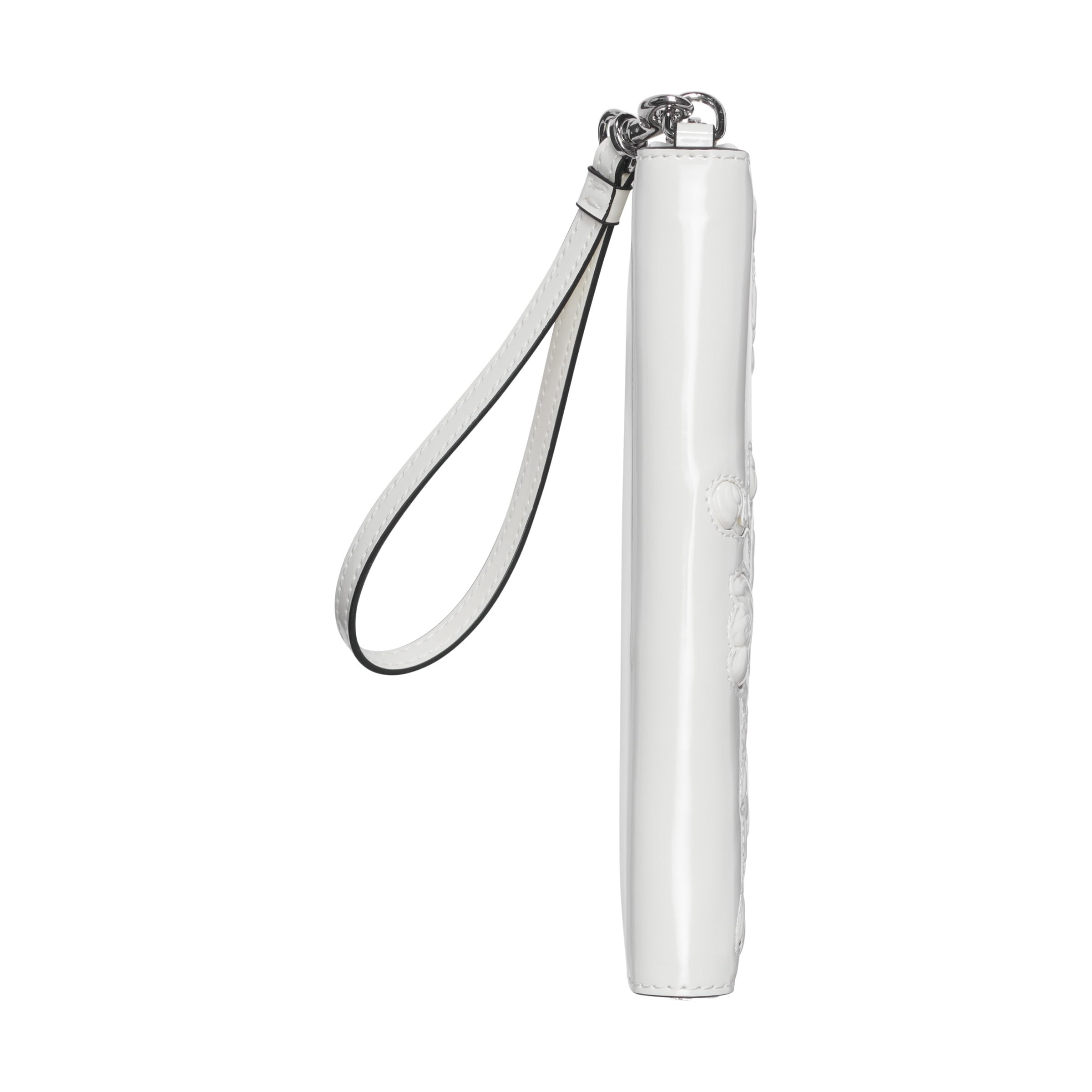 Calvin Klein Women's Key Item Saffiano Continental Zip Around Wallet With Wristlet Strap