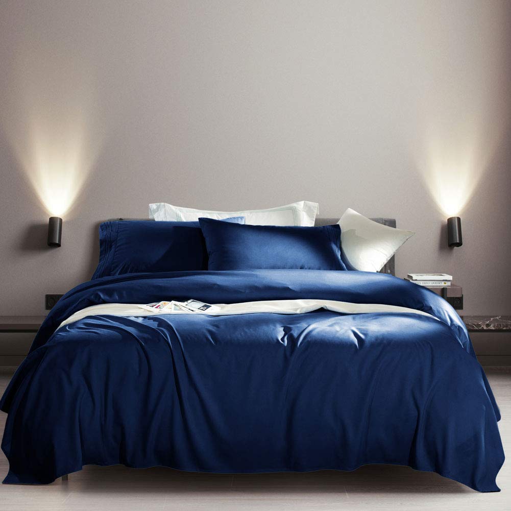SONORO KATE Bed Sheet Set Super Soft Microfiber 1800 Series Luxury Egyptian Sheets Fit 18-24 Inch Deep Pocket Mattress Wrinkle-6 Piece (Sage, Queen)