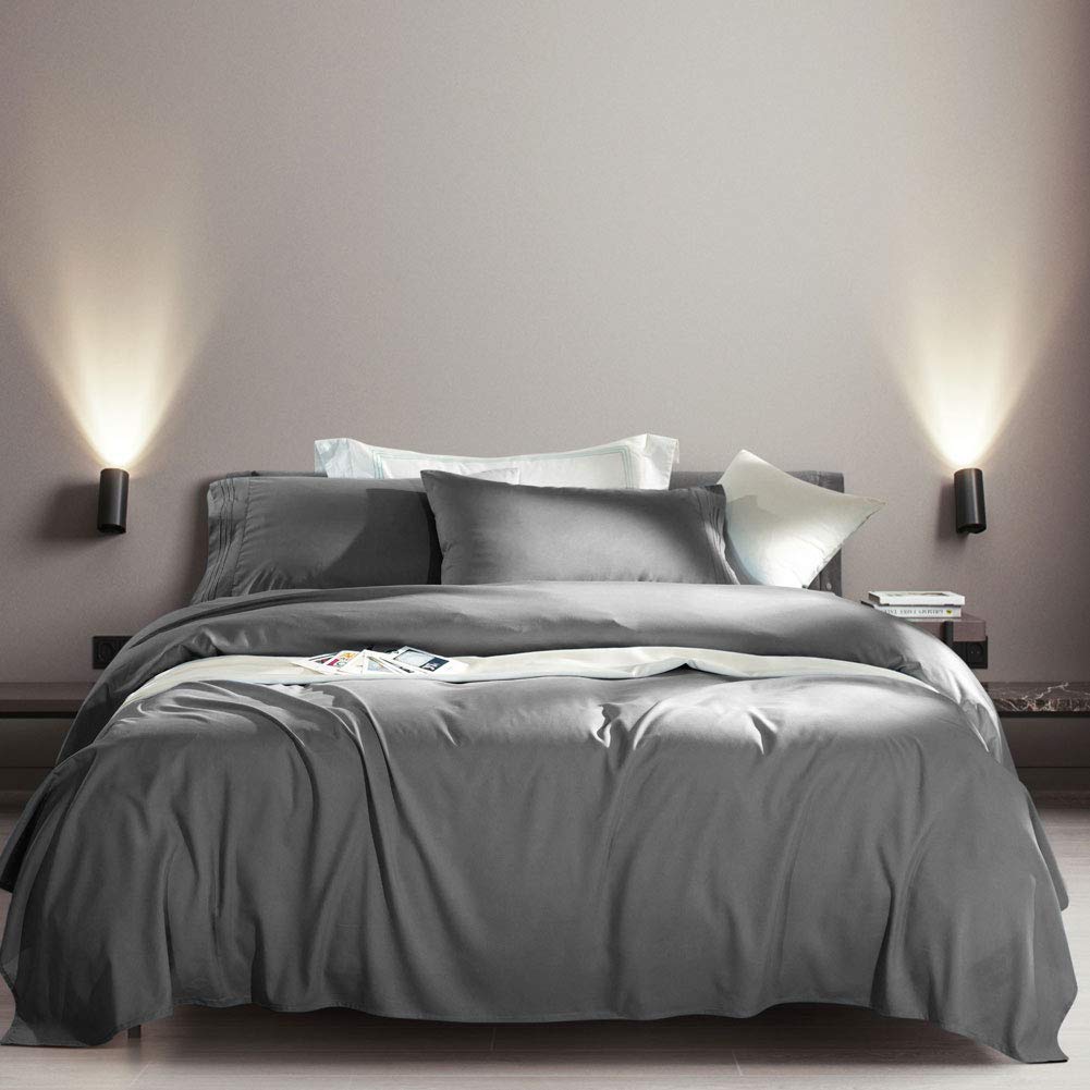 SONORO KATE Bed Sheet Set Super Soft Microfiber 1800 Series Luxury Egyptian Sheets Fit 18-24 Inch Deep Pocket Mattress Wrinkle-6 Piece (Sage, Queen)