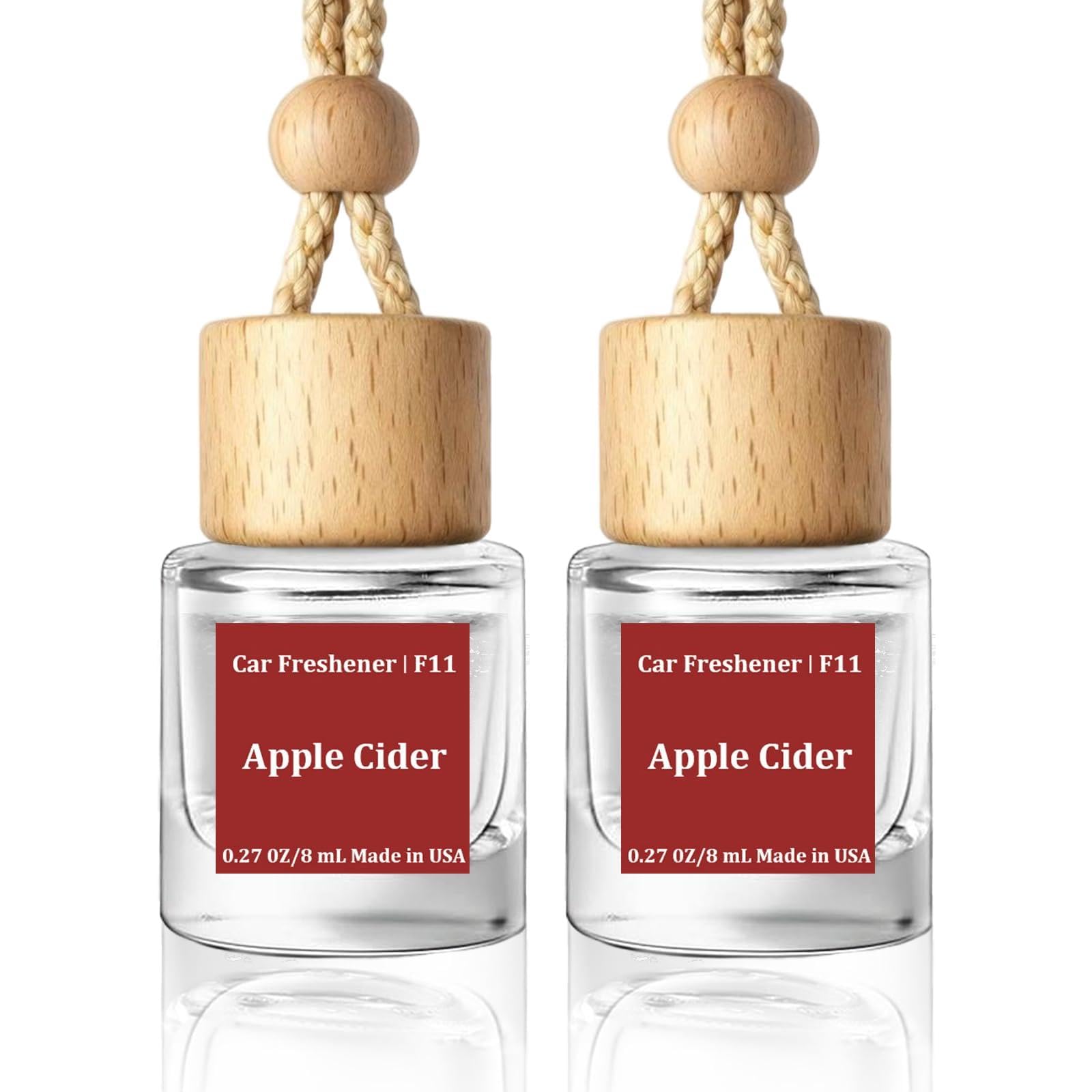 HoogaLife Car Air Freshener Diffuser 2 Pack Hanging Air Freshener Diffuser - Vanilla Cream Fragrance Oil Air D iffuser for Car, 45+ days Long Lasting Fragrance Made in USA C ar Air Fresheners (V54)