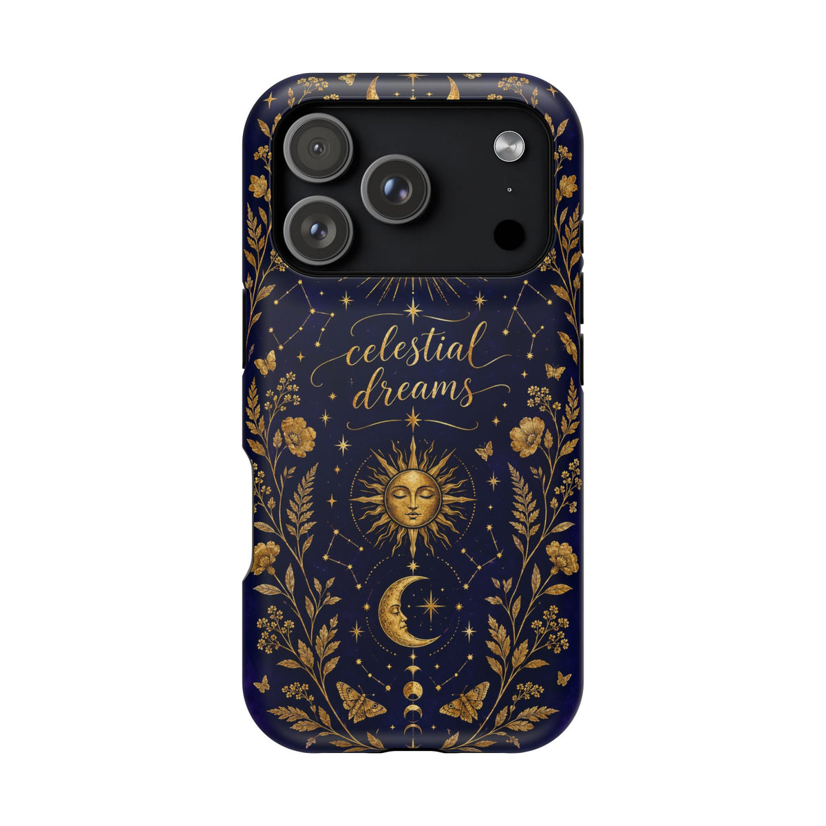 Celestial Dreams Magnetic Phone Case — Impact‑Resistant Night Sky Design