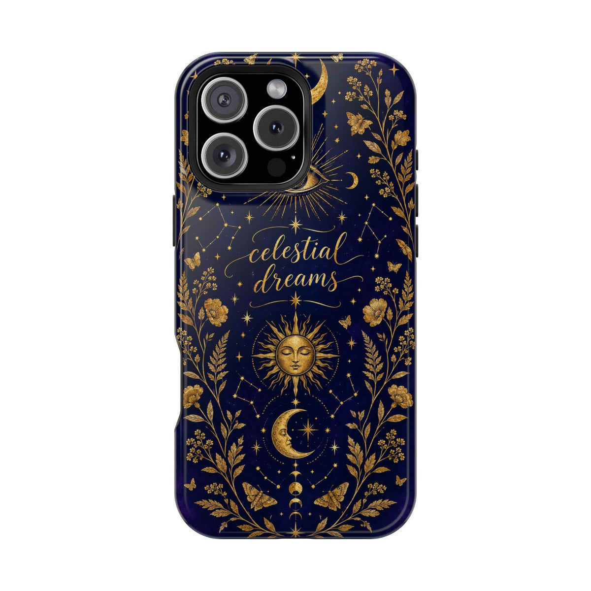 Celestial Dreams Magnetic Phone Case — Impact‑Resistant Night Sky Design