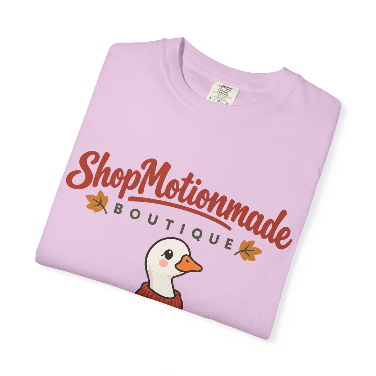 Autumn Goose Boutique T-Shirt — "ShopMotionmade" Cozy Fall Graphic Tee