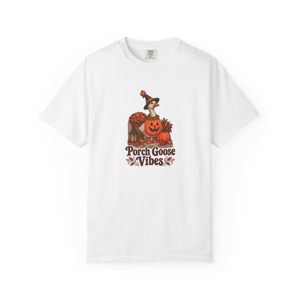Porch Goose Vibes Halloween T-Shirt