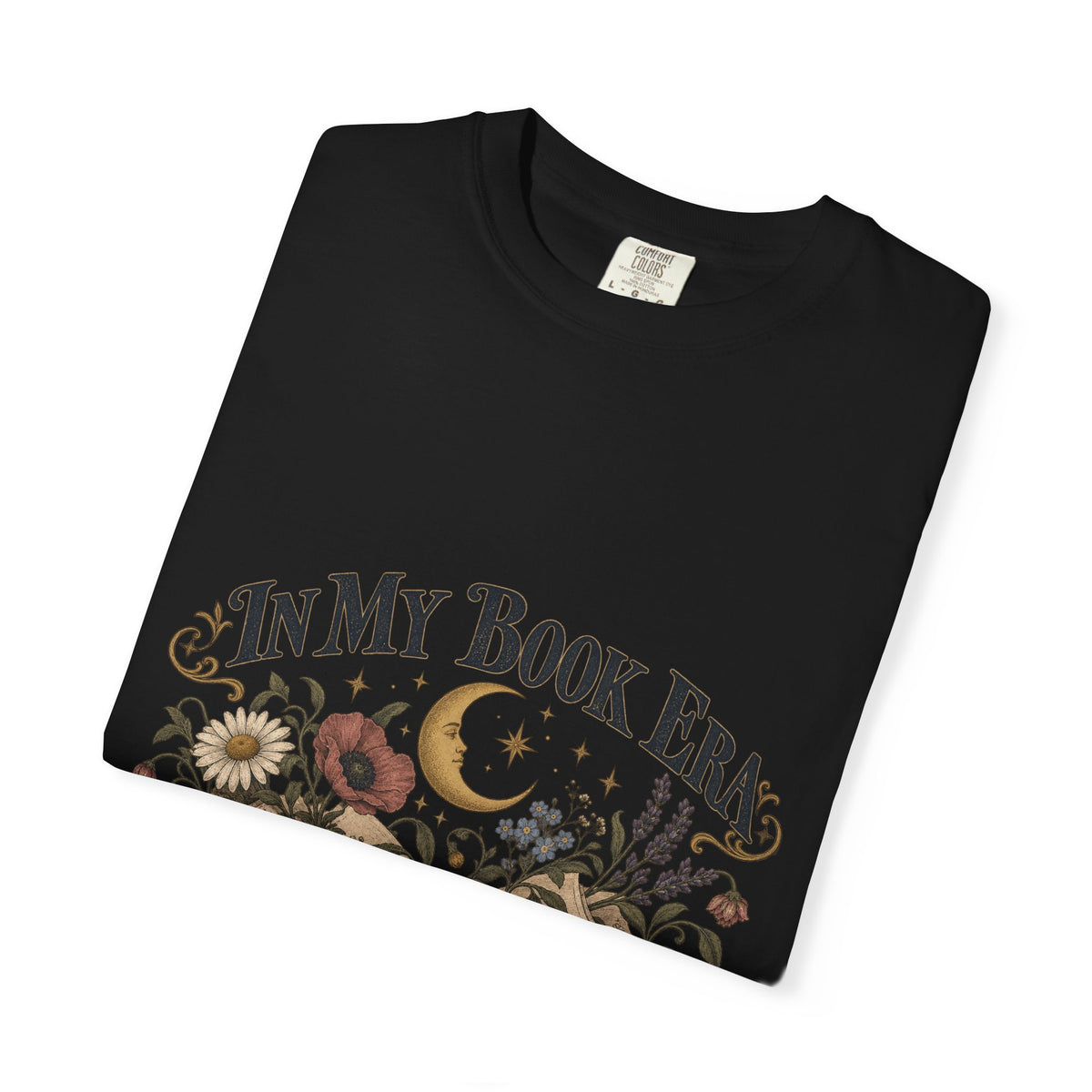 In My Book Era T-Shirt — Vintage Open Book Graphic for Book Lovers