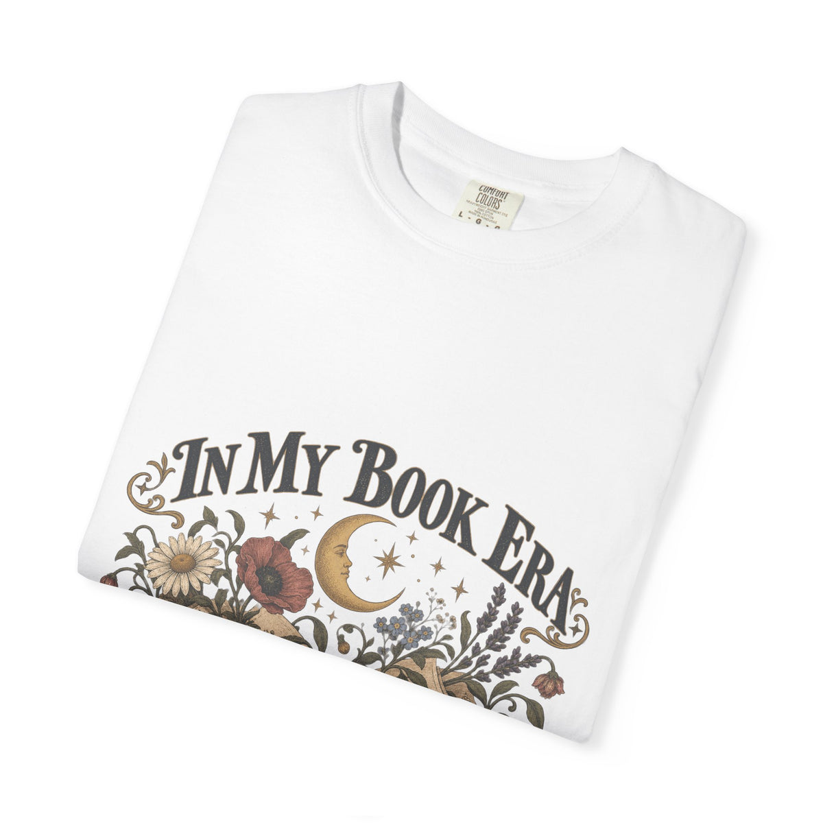 In My Book Era T-Shirt — Vintage Open Book Graphic for Book Lovers