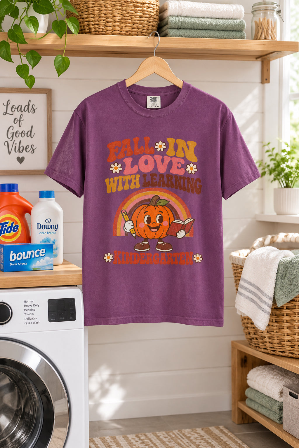 Fall in Love with Learning Kindergarten T-Shirt