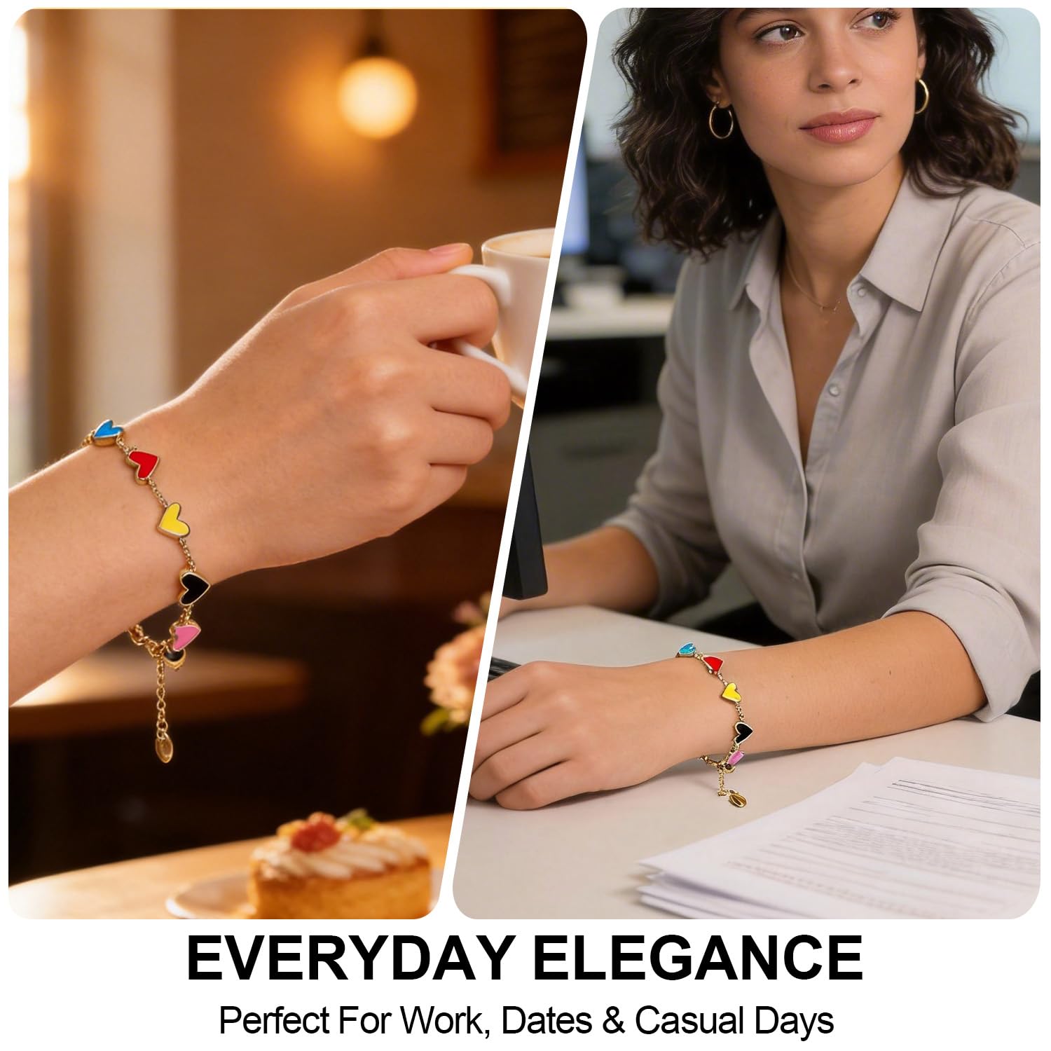 AiCase 18K Gold Clover Bracelet