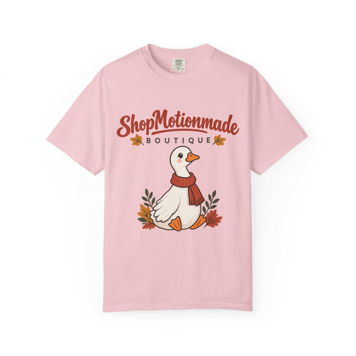 Autumn Goose Boutique T-Shirt — "ShopMotionmade" Cozy Fall Graphic Tee