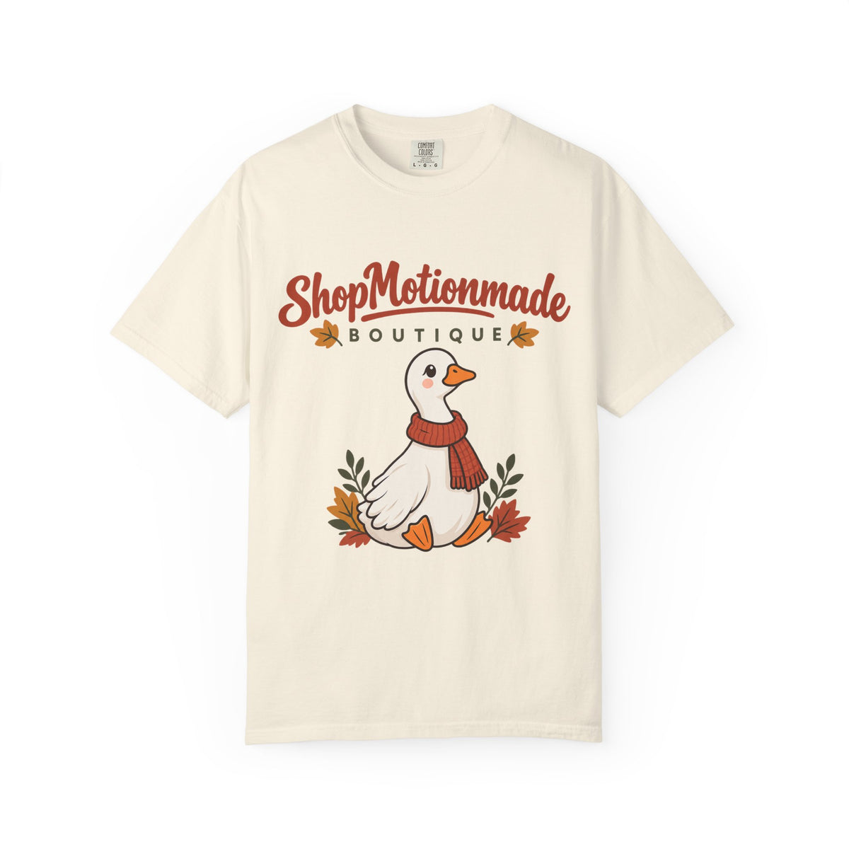Autumn Goose Boutique T-Shirt — "ShopMotionmade" Cozy Fall Graphic Tee