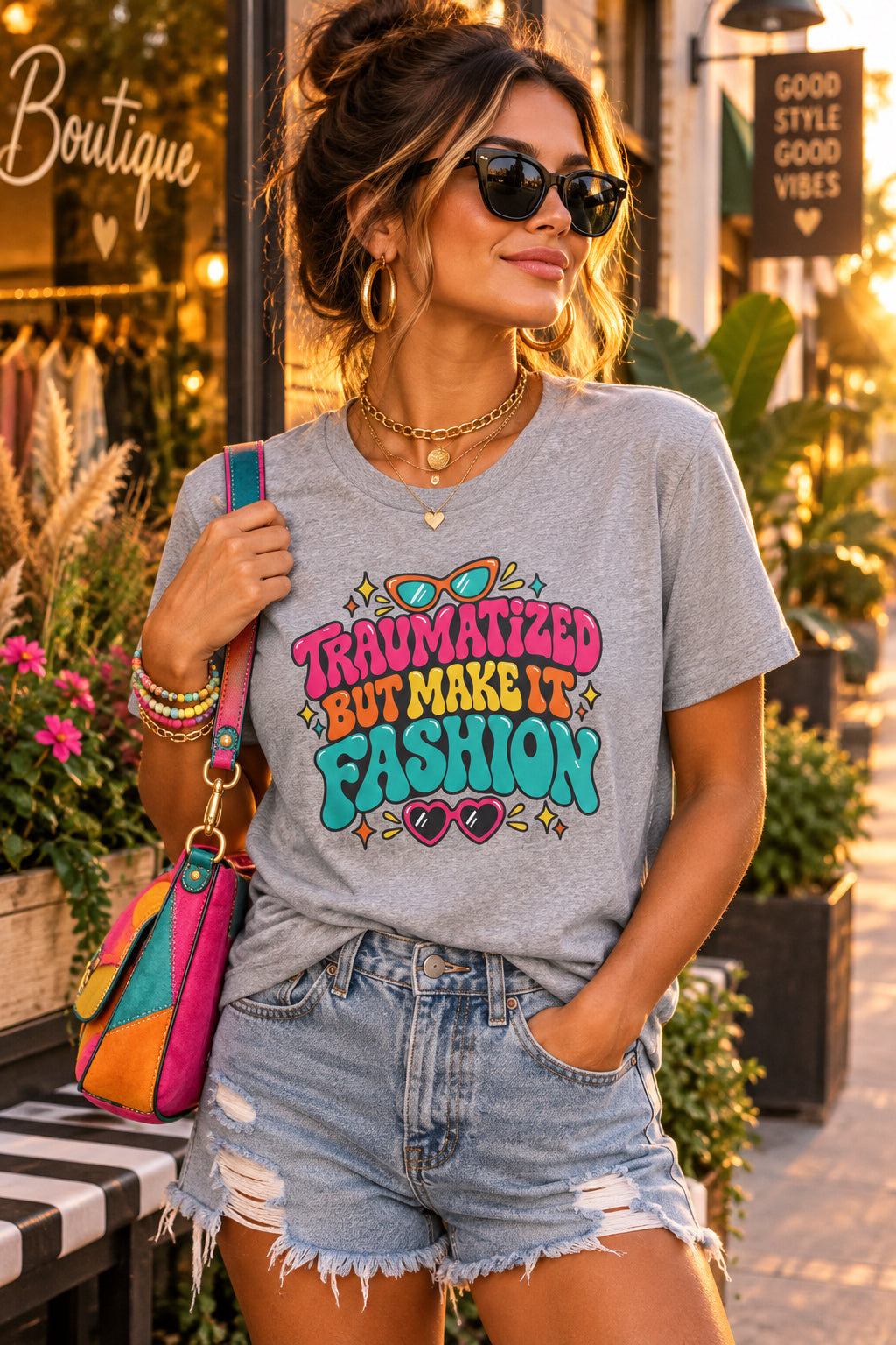 Traumatized But Make It Fashion T-Shirt