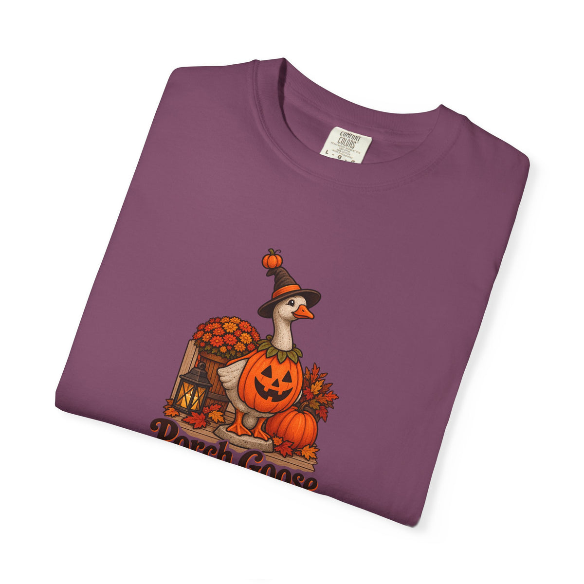 Porch Goose Vibes Halloween T-Shirt