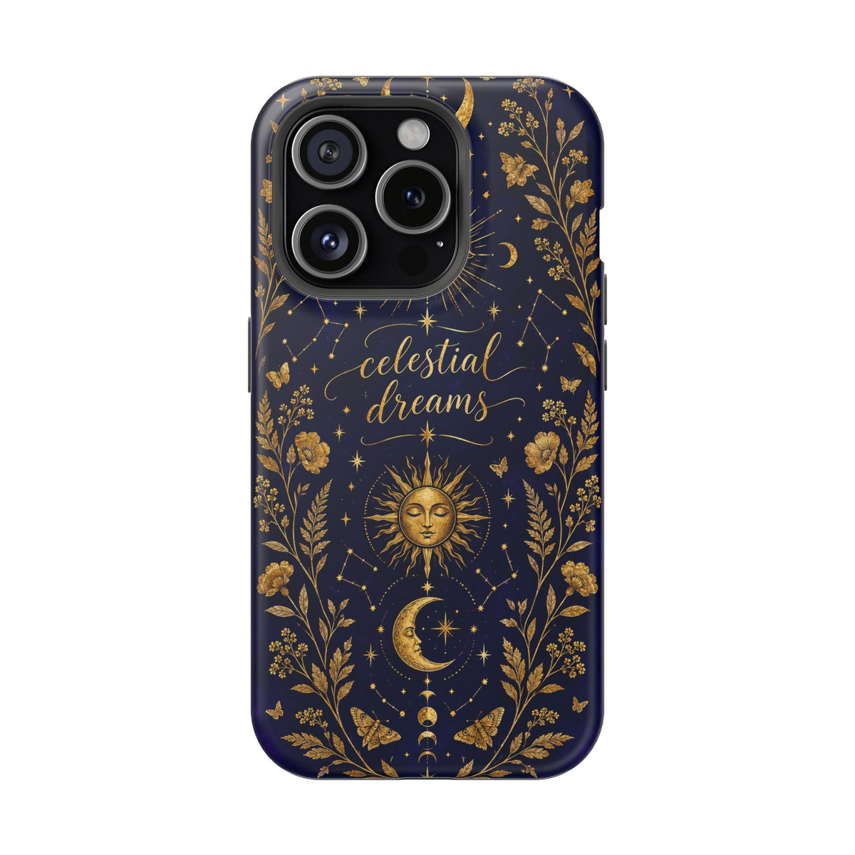 Celestial Dreams Magnetic Phone Case — Impact‑Resistant Night Sky Design