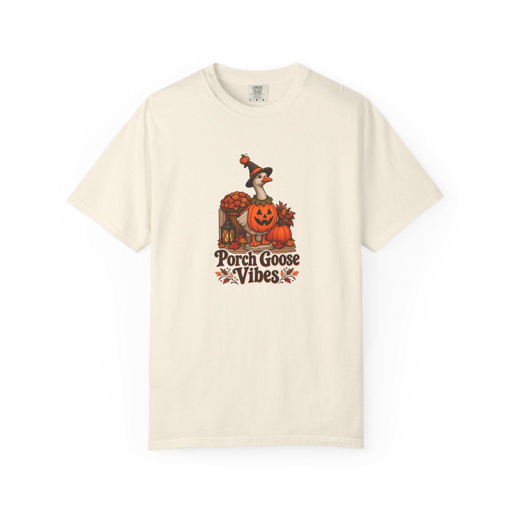 Porch Goose Vibes Halloween T-Shirt