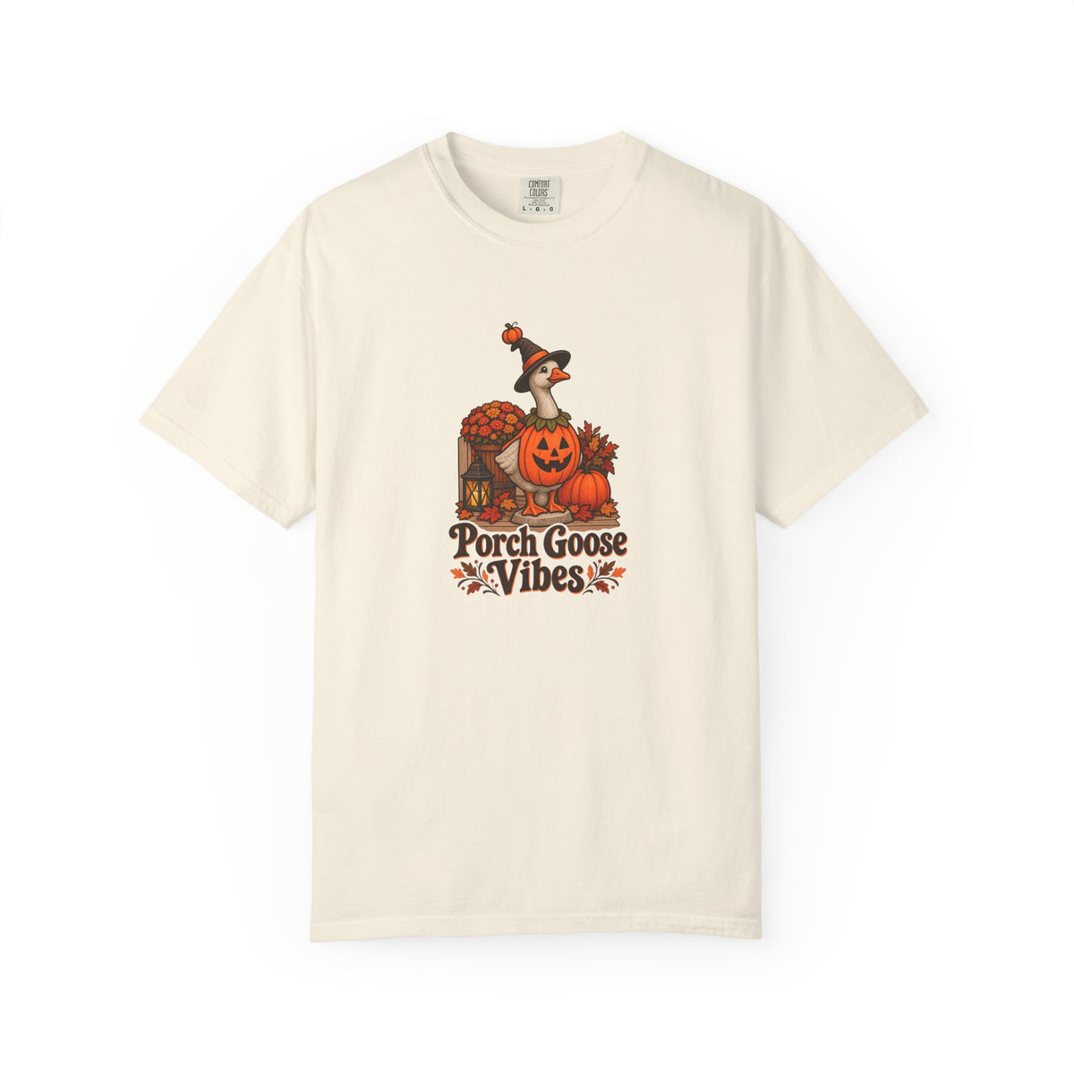 Porch Goose Vibes Halloween T-Shirt