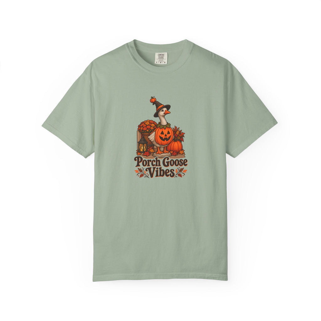 Porch Goose Vibes Halloween T-Shirt