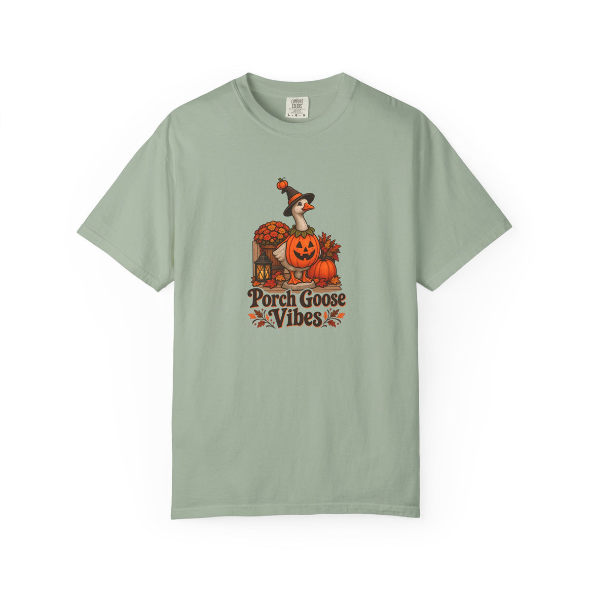 Porch Goose Vibes Halloween T-Shirt
