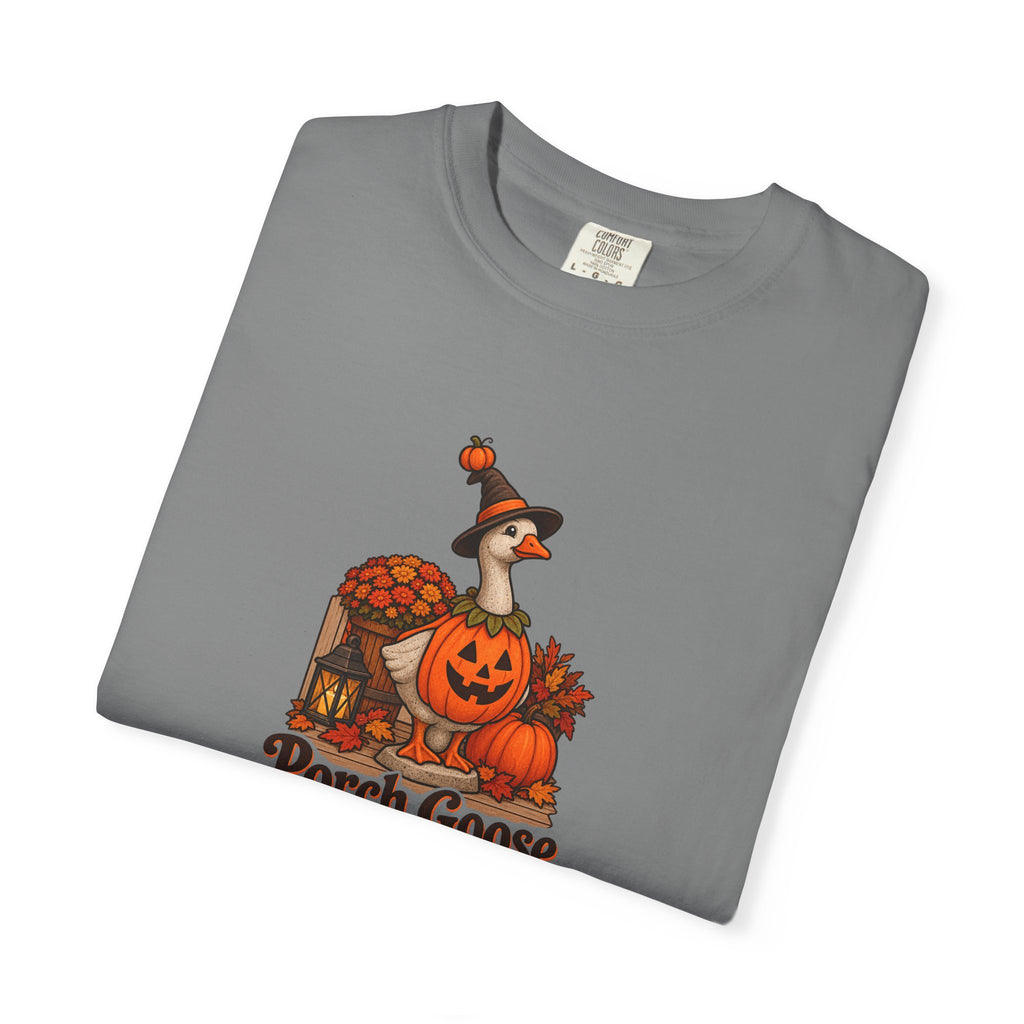 Porch Goose Vibes Halloween T-Shirt