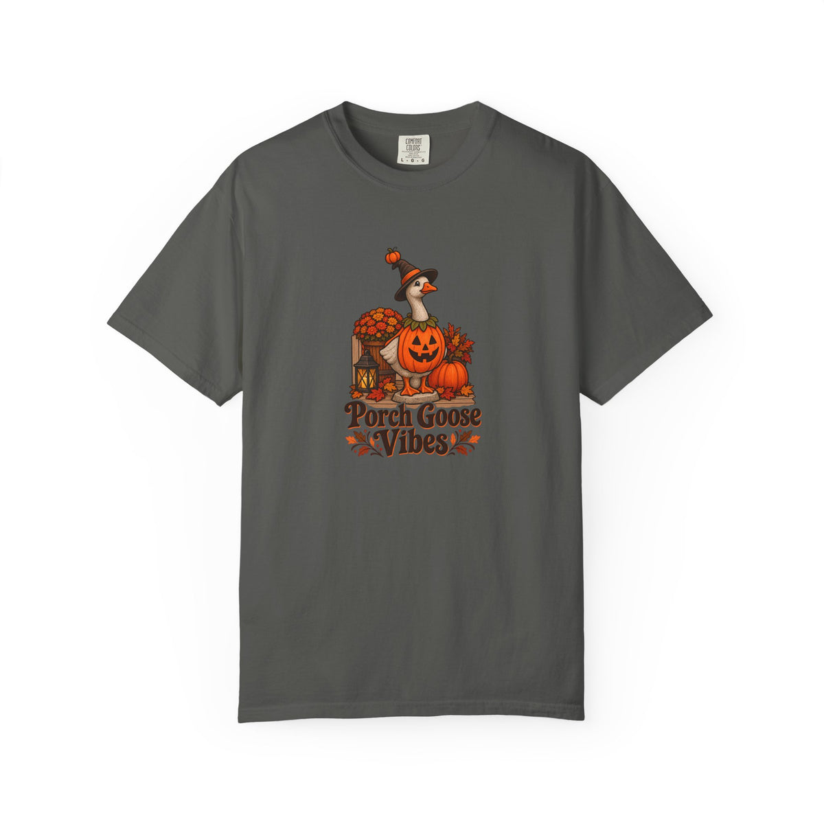 Porch Goose Vibes Halloween T-Shirt