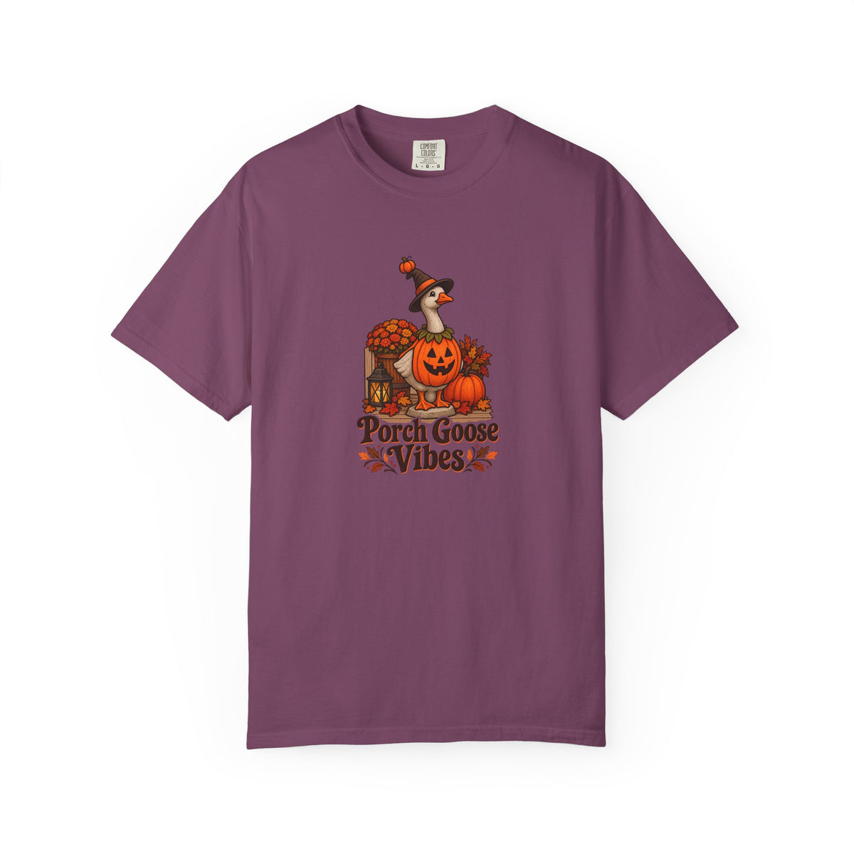 Porch Goose Vibes Halloween T-Shirt