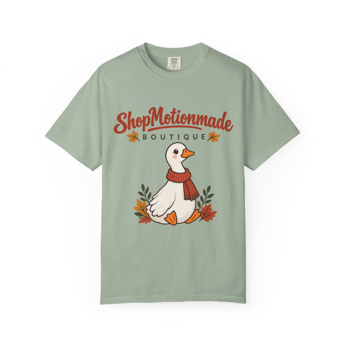 Autumn Goose Boutique T-Shirt — "ShopMotionmade" Cozy Fall Graphic Tee