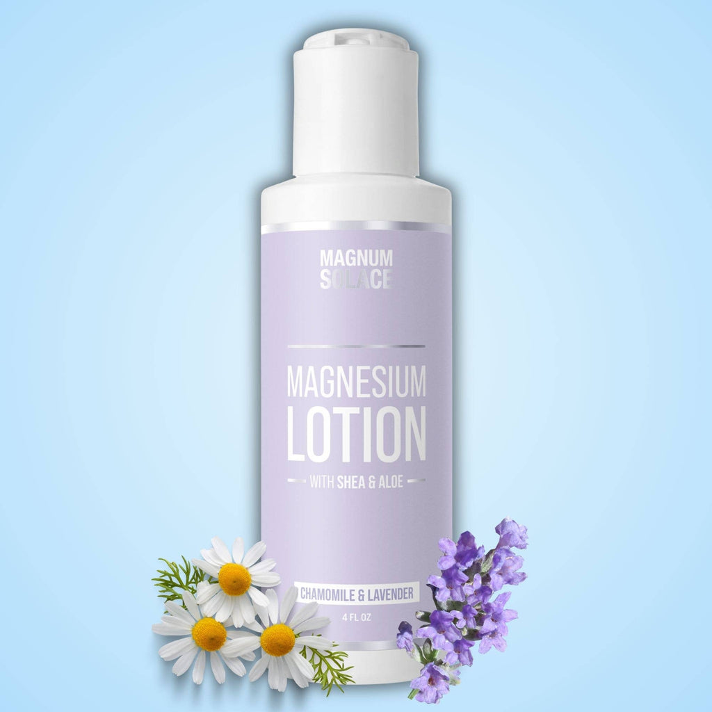 Magnesium Lotion - Chamomile and Lavender, Aloe, and Shea