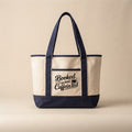 Booked and Caffeinated Tote